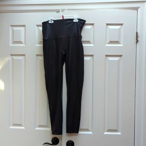 Spanx faux leather leggings